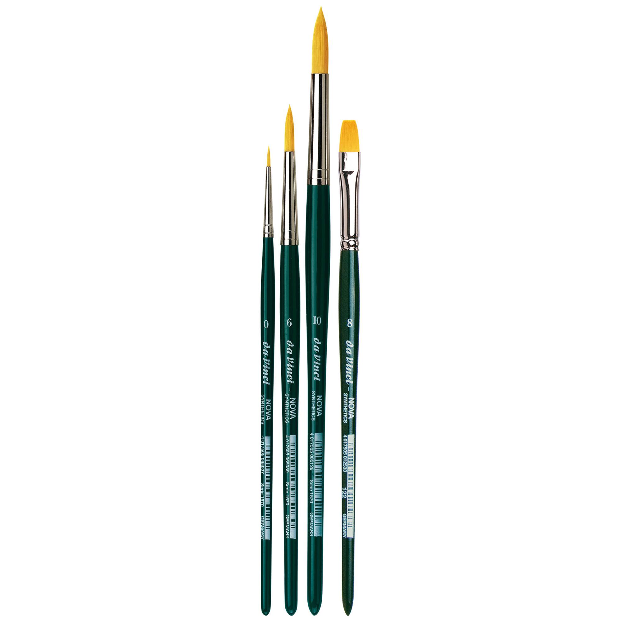 da Vinci NOVA 4 Piece Synthetic Brush Set